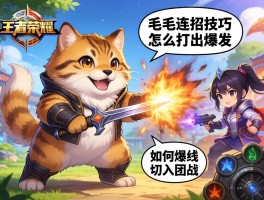 王者荣耀毛毛连招技巧,怎么打出爆发,如何切入团战？