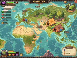 怪物猎人荒野地图一览,究竟有几张,环境怎么样,营地如何找