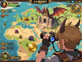 怪物猎人荒野地图怎么放大看怪物，望远镜怎么用，龙谷遗址刷大小金技巧