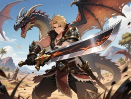 求问大佬，怪物猎人荒野锁刃龙用大剑怎么打？配装和打法思路是怎样的？