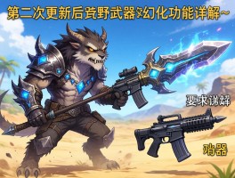 怪物猎人荒野武器能幻化吗？第二次更新后武器幻化功能详解