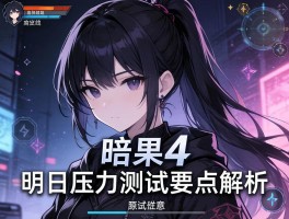 暗黑4明日压力测试要点解析
