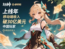 原神上线2年移动端收入破30亿美元 中国玩家