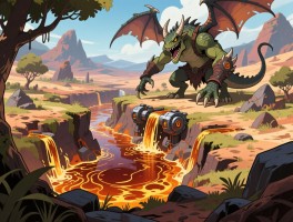 怪物猎人荒野新地图涌油谷到底有什么特别？环境机制全解析！