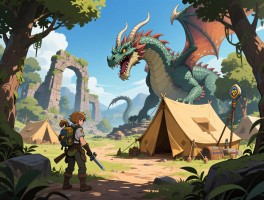 怪物猎人荒野龙都遗迹安全营地都在哪？探索时总迷路怎么办