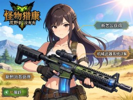 怪物猎人荒野有没有新武器,新武器怎么获得,机械武器系统详解