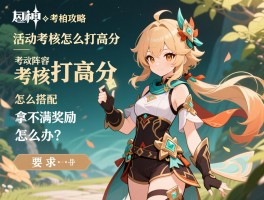 原神活动考核攻略,活动考核怎么打高分,考核阵容怎么搭配,拿不满奖励怎么办