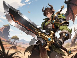 怪物猎人荒野武器设计大赛冠军出炉，这把大剑帅炸了！