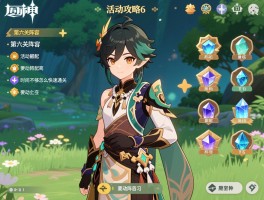 原神活动攻略6,第六关阵容怎么搭配,活动奖励有多少原石,时间不够怎么快速通关