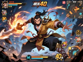 暴走大侠峨眉40关boss无伤打法_低战力如何利用机制与断网技巧通关