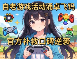 老游戏活动翻车官方补救口碑逆袭