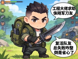 工程大佬求助！侏儒军刀复活队友总失败咋整？背包倒是省心了