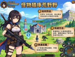 怪物猎人荒野地图介绍与技巧方法,如何快速传送,骨冢在哪采集,环境系统怎么利用