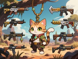 怪物猎人荒野艾露猫武器挂件,怎么获得,有哪些种类,如何搭配使用