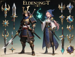 艾尔登法环攻略装备,武士和法师怎么配装,前期必拿神器有哪些,稀有装备哪里刷