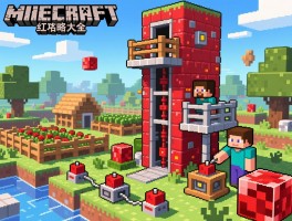 我的世界红石攻略大全,红石中继器怎么用,自动农场如何制作,红石电梯怎么建