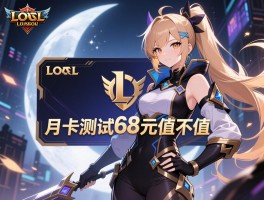 LOL月卡测试68元值不值