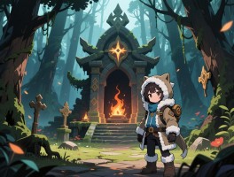 试炼之祠攻略丨新手如何快速通关，防寒服怎么获得，迷失森林祠堂怎么解