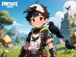 8岁童鸦变堡垒之夜皮肤设计师润色上线