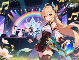 音乐活动原神攻略,荒泷生命摇滚虹色大巡回怎么玩,天籁的巡礼40原石如何领取