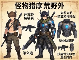 怪物猎人荒野配装表，开荒武器怎么选,毕业防具如何搭配,技能优先级怎么排