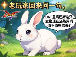 老玩家回来问一句：DNF里玛巴斯这只白兔子宠物现在还能用吗？值不值得培养？