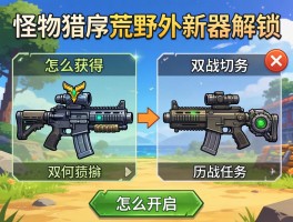 怪物猎人荒野新武器解锁,机械武器怎么获得,双武器如何切换,历战任务怎么开启