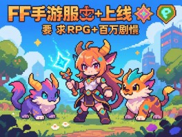 FF手游国服上线像素RPG+召唤兽+百万剧情