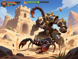 沙石堡boss无伤打法，蝎子技能怎么躲,装备如何选,单人能过关吗