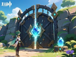 原神新版本活动巨源攻略，巨渊的馈赠任务怎么触发，流明石触媒如何升级，主矿区铁门怎么开