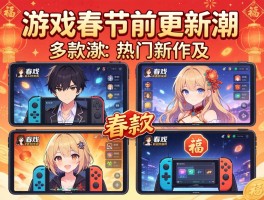 游戏春节前更新潮多款热门新作及