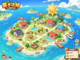 日轮岛攻略,景点分布图怎么安排,美食有哪些推荐,住宿选哪里方便