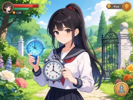 操纵时间解谜花园之间美学媲美纪念