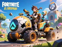 堡垒之夜8.1联动OW推出破坏球载具