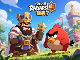 皇室战争×愤怒小鸟7年经典联动