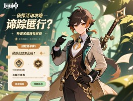 原神侦探活动攻略，特邀名侦探答案是什么，谛踪匿行活动怎么玩，侦探成就怎么解锁