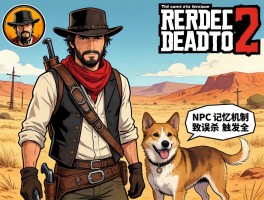 荒野大镖客2NPC记忆机制致误杀宠物触发全
