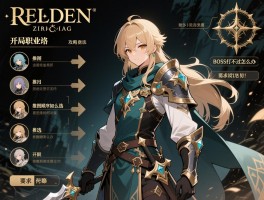 a艾尔登法环攻略，开局职业怎么选，推图顺序如何规划，BOSS打不过怎么办