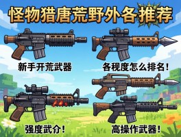 怪物猎人荒野各武器推荐,新手开荒武器哪个好,各武器强度怎么排名,高操作武器有哪些