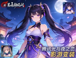 网易永劫无间双马尾联动 腾讯光与夜之恋影游变装