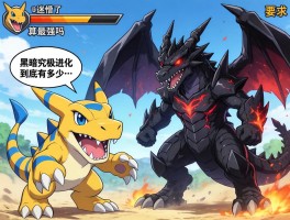 老数码宝贝迷懵了！亚古兽究极进化到底有多少种？黑暗战斗暴龙兽算最强吗？