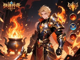 烈焰传奇攻略如何快速升级,职业怎么选,神炉系统如何强化装备