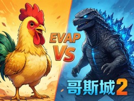 吃鸡双IP联动EVAvs哥斯拉2