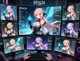 FF14玩家24角色多屏操作实录