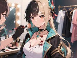 化妆时先穿衣服还是先化妆，才不会弄脏衣领？