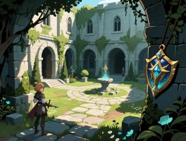 艾尔登法环庭院攻略怎么过,传说护符怎么拿,隐藏区域怎么找