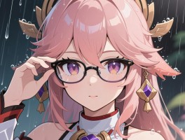 为什么雨宫莲要戴眼镜？揭秘角色设计背后的双面隐喻