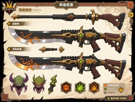 怪物猎人荒野双刀武器制作，零件选择优先级，毕业武器词条刷取，属性与异常状态搭配