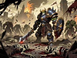 怀旧服暴风城压力测试惨案 BOSS清场满地尸骸