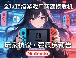 全球顶级游戏厂商建模危机引玩家抗议任天堂预告